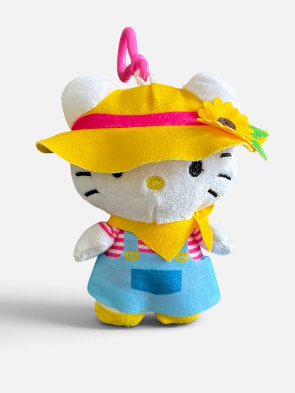 Hello Kitty Plush Farmer dangler